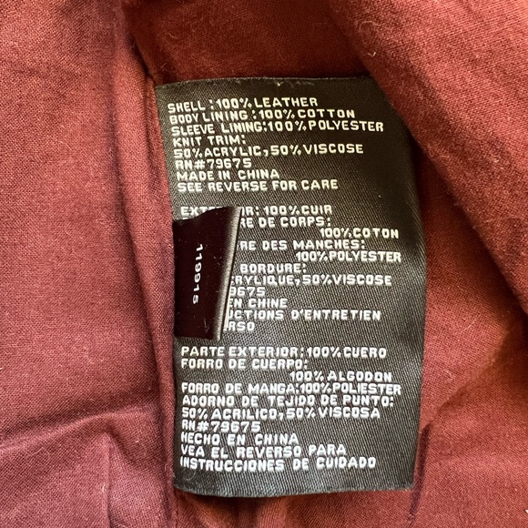 Michael Kors Leather Jacket - Picture 8 of 8